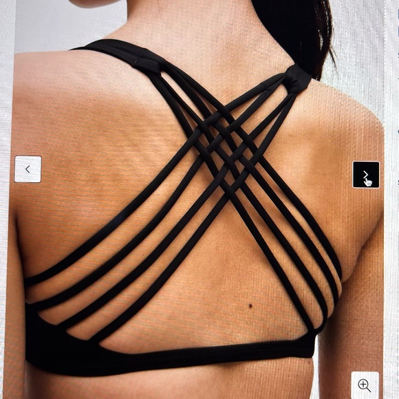 Free to Be Bra - Wild Light Support, A/B Cup - Black SZ. 10 - Picture 5 of 6
